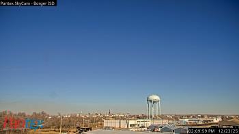 Weather camera view of Borger ISD.