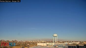 Weather camera view of Borger ISD.