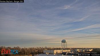 Weather camera view of Borger ISD.