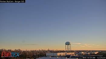 Weather camera view of Borger ISD.