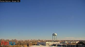 Weather camera view of Borger ISD.