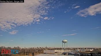 Weather camera view of Borger ISD.