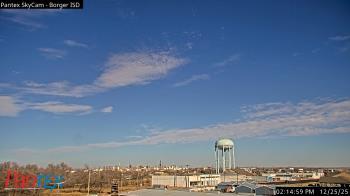 Weather camera view of Borger ISD.