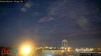 Weather camera view of Borger ISD.