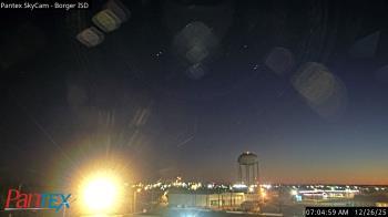Weather camera view of Borger ISD.