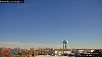 Weather camera view of Borger ISD.