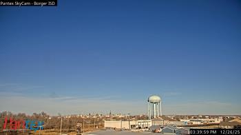 Weather camera view of Borger ISD.