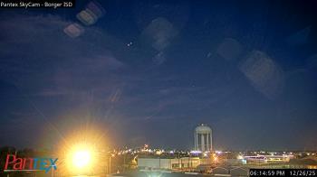Weather camera view of Borger ISD.