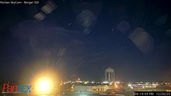 Weather camera view of Borger ISD.