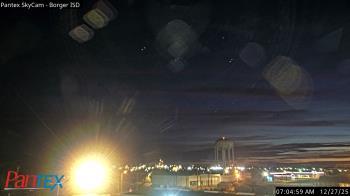 Weather camera view of Borger ISD.