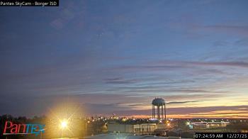 Weather camera view of Borger ISD.