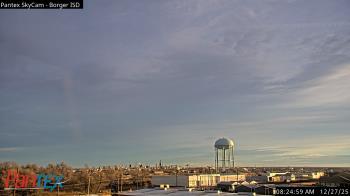 Weather camera view of Borger ISD.
