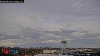 Weather camera view of Borger ISD.