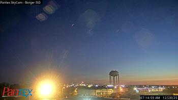 Weather camera view of Borger ISD.