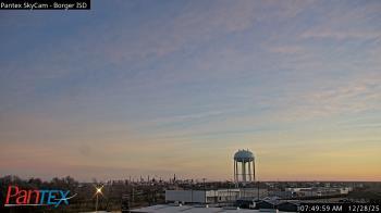 Weather camera view of Borger ISD.