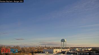 Weather camera view of Borger ISD.
