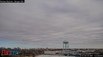 Weather camera view of Borger ISD.