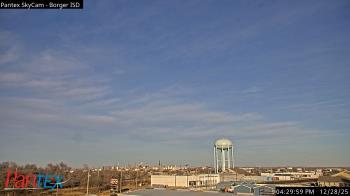 Weather camera view of Borger ISD.