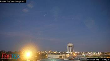 Weather camera view of Borger ISD.