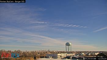 Weather camera view of Borger ISD.