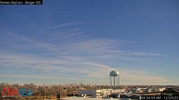 Weather camera view of Borger ISD.