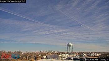 Weather camera view of Borger ISD.
