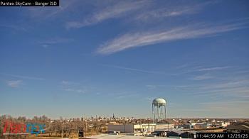 Weather camera view of Borger ISD.