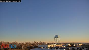 Weather camera view of Borger ISD.