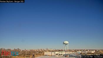 Weather camera view of Borger ISD.