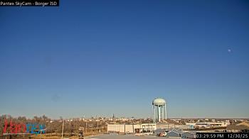 Weather camera view of Borger ISD.