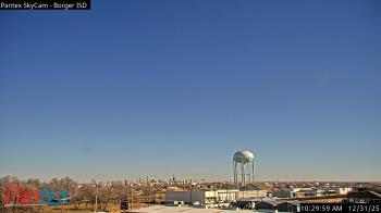 Weather camera view of Borger ISD.