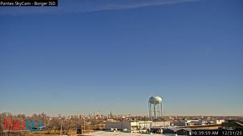Weather camera view of Borger ISD.