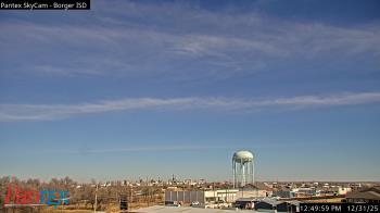Weather camera view of Borger ISD.