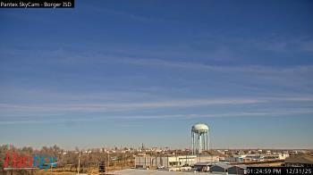 Weather camera view of Borger ISD.