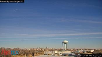 Weather camera view of Borger ISD.