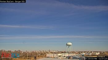 Weather camera view of Borger ISD.
