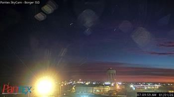 Weather camera view of Borger ISD.