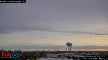 Weather camera view of Borger ISD.