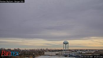 Weather camera view of Borger ISD.