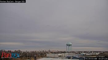Weather camera view of Borger ISD.
