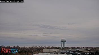 Weather camera view of Borger ISD.