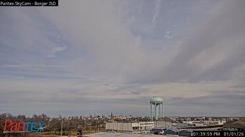 Weather camera view of Borger ISD.