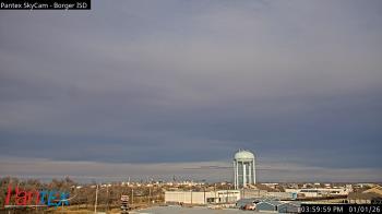 Weather camera view of Borger ISD.
