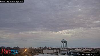 Weather camera view of Borger ISD.