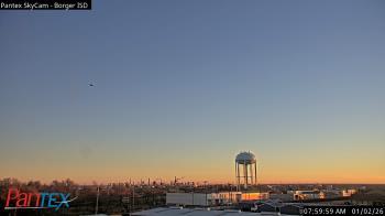 Weather camera view of Borger ISD.