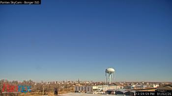 Weather camera view of Borger ISD.