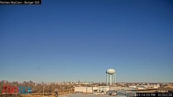 Weather camera view of Borger ISD.
