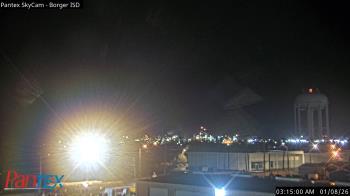 Weather camera view of Borger ISD.