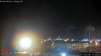 Weather camera view of Borger ISD.