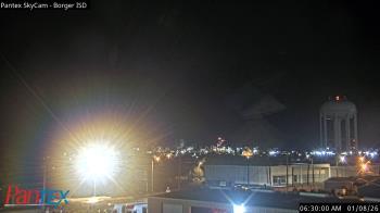 Weather camera view of Borger ISD.